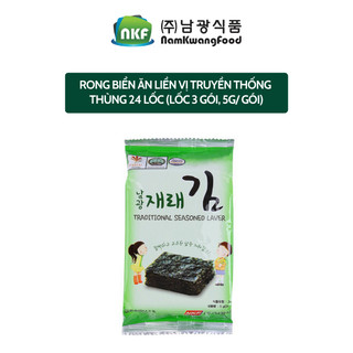  Rong Biển Ăn Liền NKF lá Kim Vị Truyền Thống 5G Hàn Quốc 