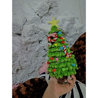 Sét làm cây thông bằng kẽm nhung🌲🌲🌲