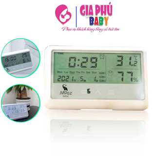 Nhiệt ẩm kế Moaz Bebe MB027 đo độ ẩm và nhiệt độ bảo hành 12 tháng