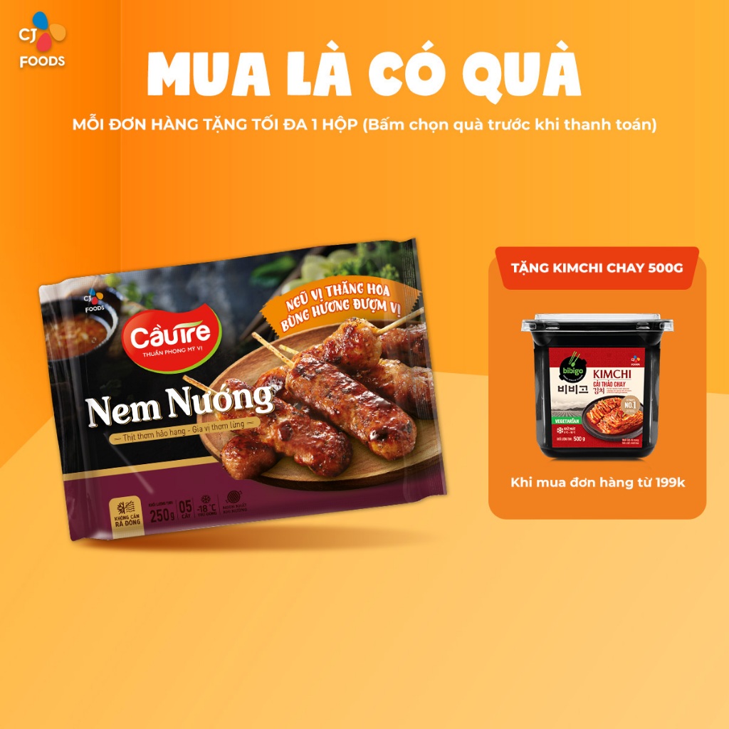 Combo 2 Nem nướng Cầu Tre  gói 250g