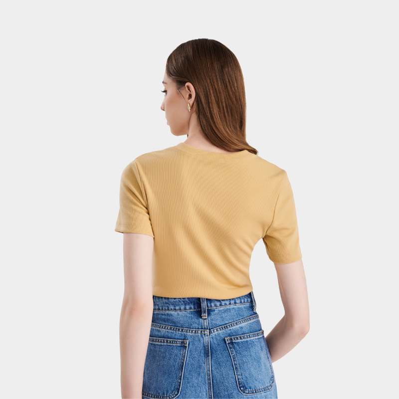 Quần Jean Nữ Ống Đứng Basic MARC FASHION - FAQJ102823