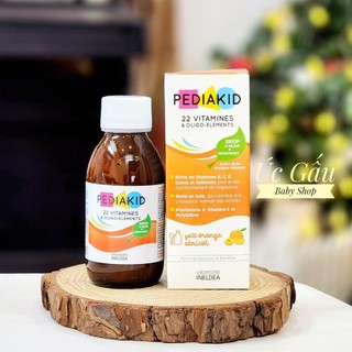 Vitamin tổng hợp Pediakid Pháp 22 vitamines 125ml cho bé từ 6 tháng
