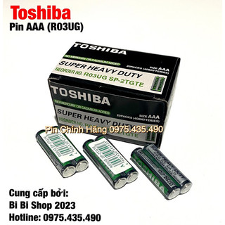 Pin AAA Toshiba Hộp 40 Viên - Pin Điều Khiển Giá Rẻ