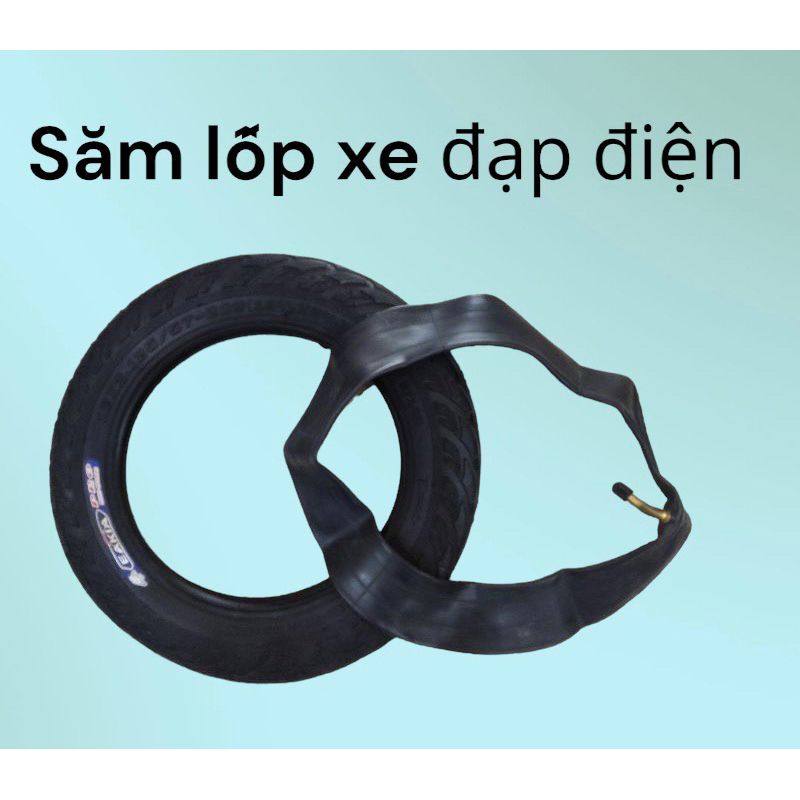 săm lốp xe đạp điện size 12x2.125 , 14x2.125 hàng cao cấp van cong