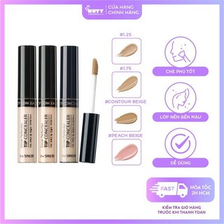 Kem Che Khuyết Điểm The Saem Cover Perfection Tip Concealer (6.5g)
