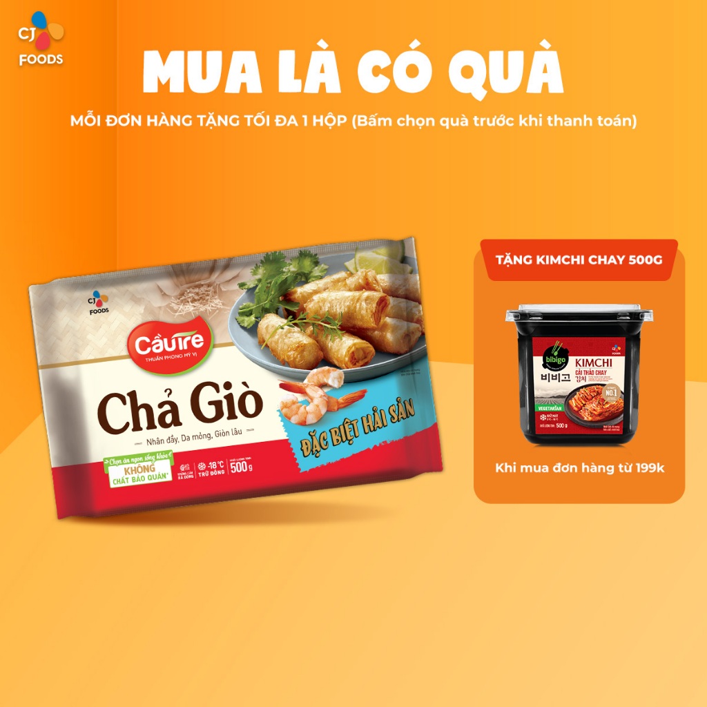 Chả giò Cầu Tre Đặc Biệt 500g