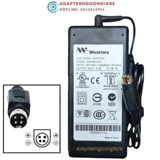 Dây nguồn máy bán hàng POs Sunmi T1 T2 mini 24v xịn bảo hành 12 tháng