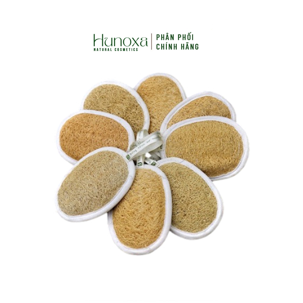 Bông tắm xơ mướp Sinh Dược tự nhiên, xơ mướp tẩy tế bào chết mát xa cơ thể - HUNOXA
