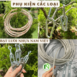 Dây Treo - Móc Khóa - Treo kéo lưới / bạt theo yêu cầu