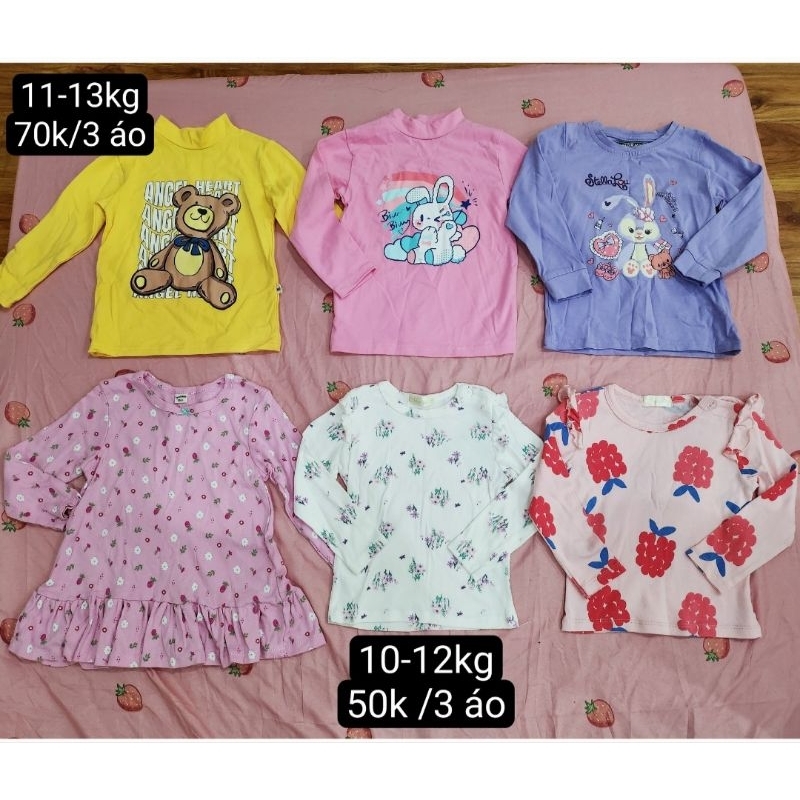 Pass đồ bé gái 10-13kg giá rẻ