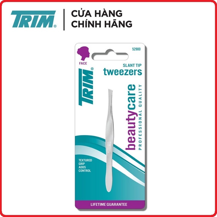 Nhíp nhổ lông mày Trim đầu xéo