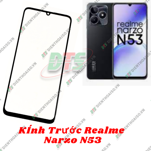 Mặt kính Realme Narzo N53 ( mặt kính ép cho realme narzo n53 )