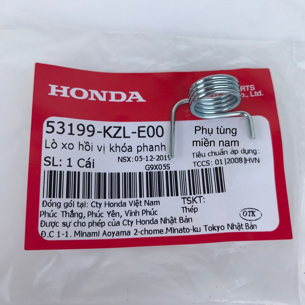 Lò xo tay thắng Honda Lead 125 VS Vision đời đầu 2011 2012 2013
