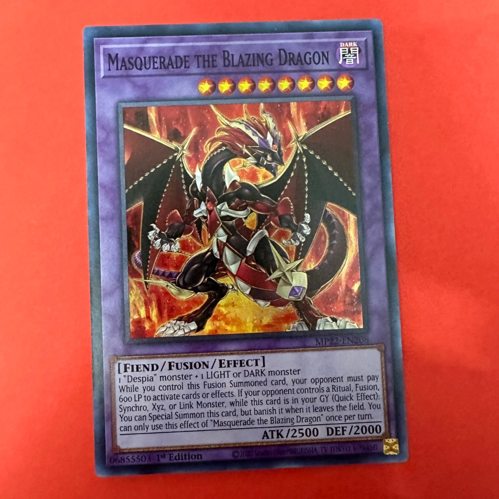 Masquerade the Blazing Dragon