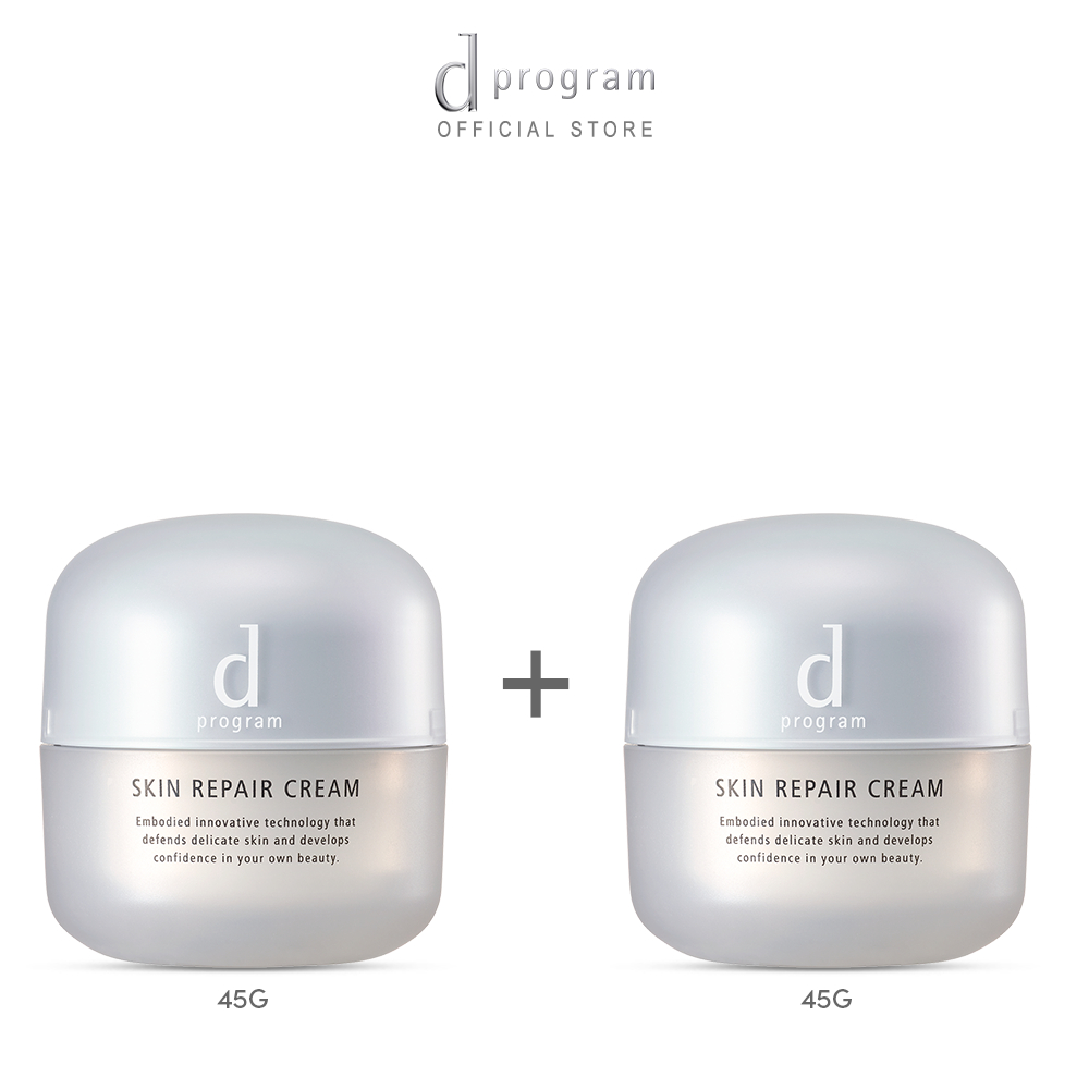Kem dưỡng Phục hồi da dProgram Skin Repair Cream 45g + Refill