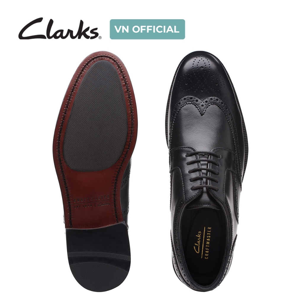 Giày Tây Da Nam Clarks - Craftdean Wing