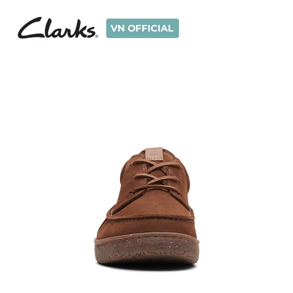 Giày Tây Da Lộn Nam Clarks - Hodson Moc