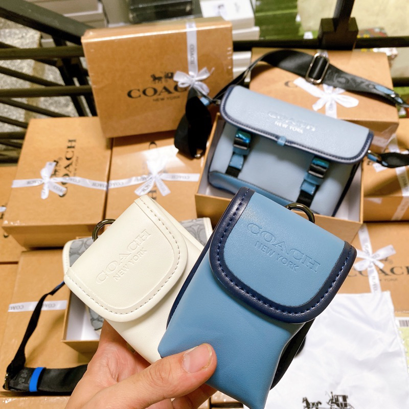 TÚI SET 2 Co@ch League Hybrid Crossbody in Signature Fullbox Seal