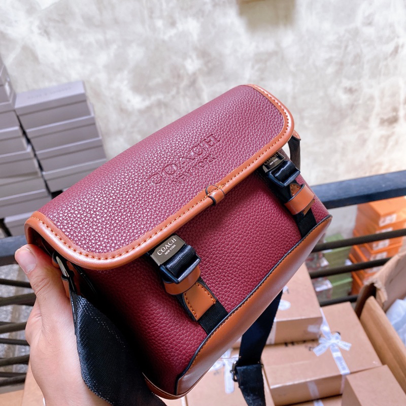 TÚI SET 2 Co@ch League Hybrid Crossbody in Signature Fullbox Seal