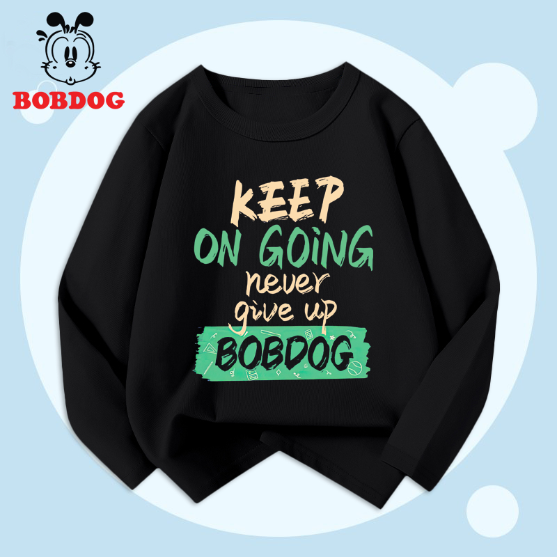 Áo thun bé traiBOBDOG, áo thun cotton in hình nghộ nghĩnh cho bé