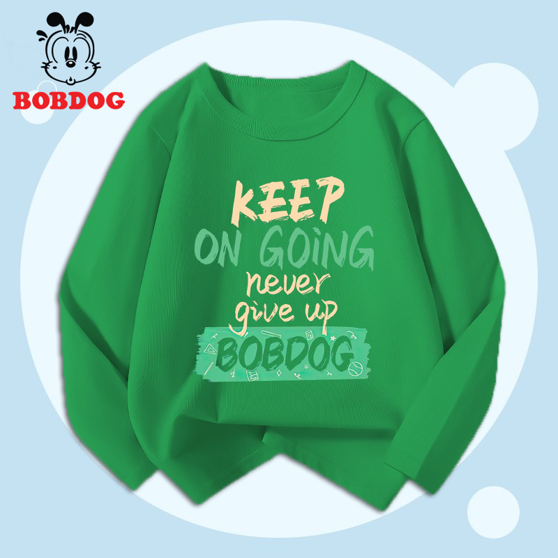 Áo thun bé traiBOBDOG, áo thun cotton in hình nghộ nghĩnh cho bé