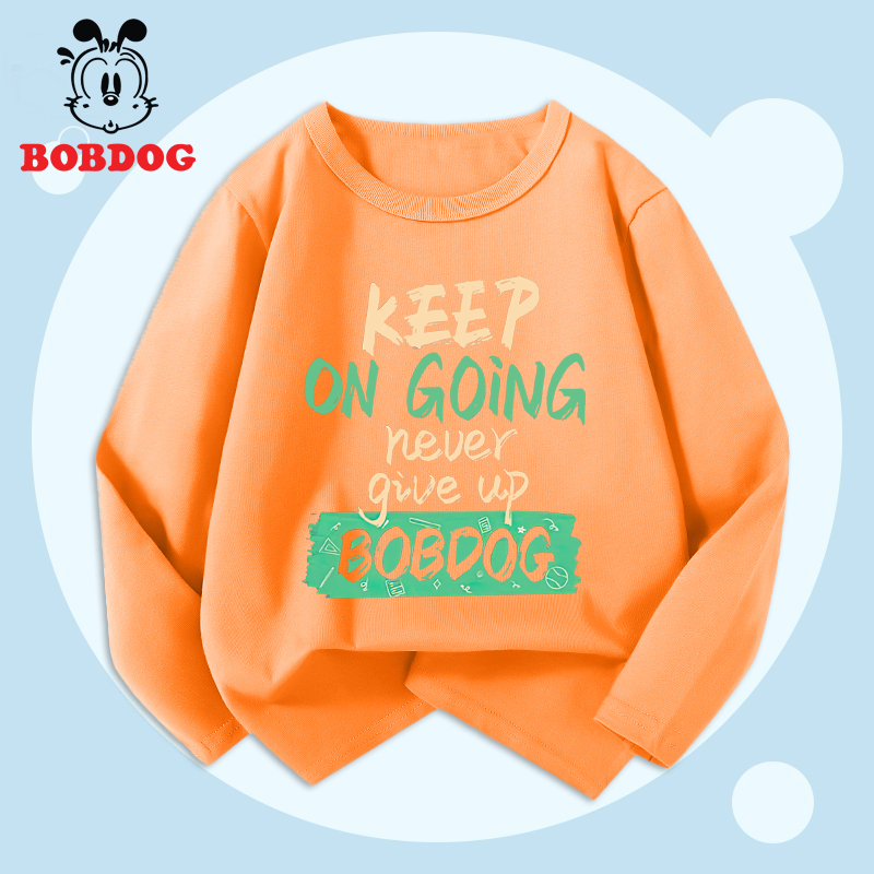 Áo thun bé traiBOBDOG, áo thun cotton in hình nghộ nghĩnh cho bé