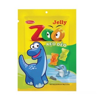Kẹo dẻo zoo jelly-bibica, gói ,