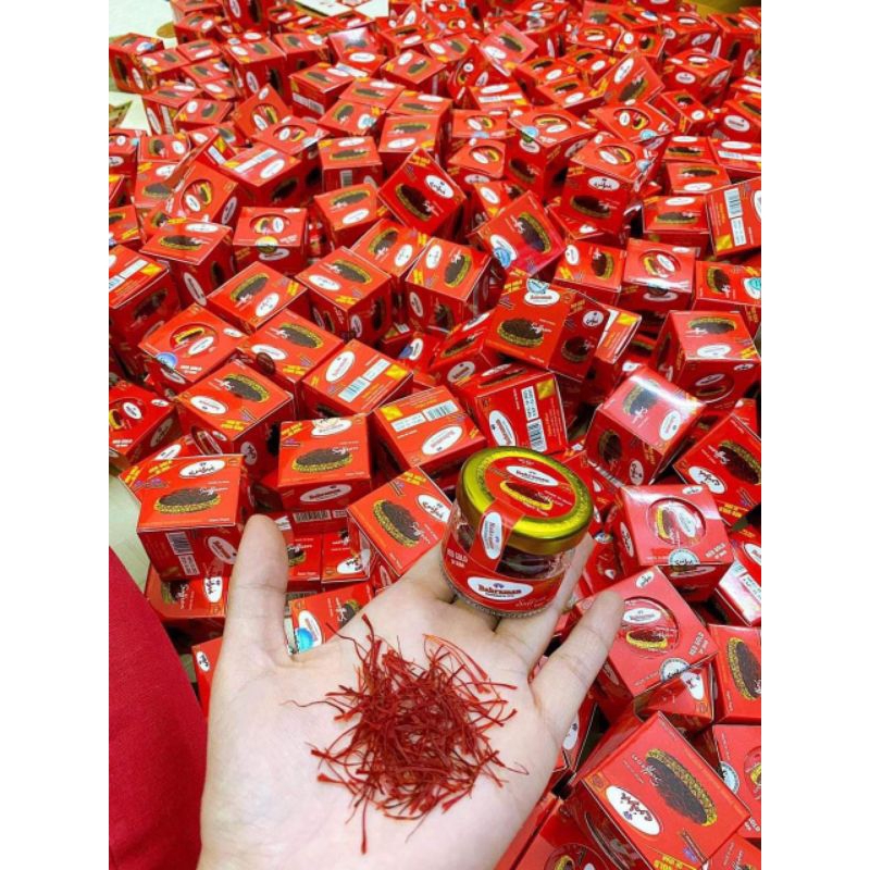 Combo 2 lọ saffron nhụy hoa nghệ tây hàng loại 1 loại 0,5 gam 1 lọ
