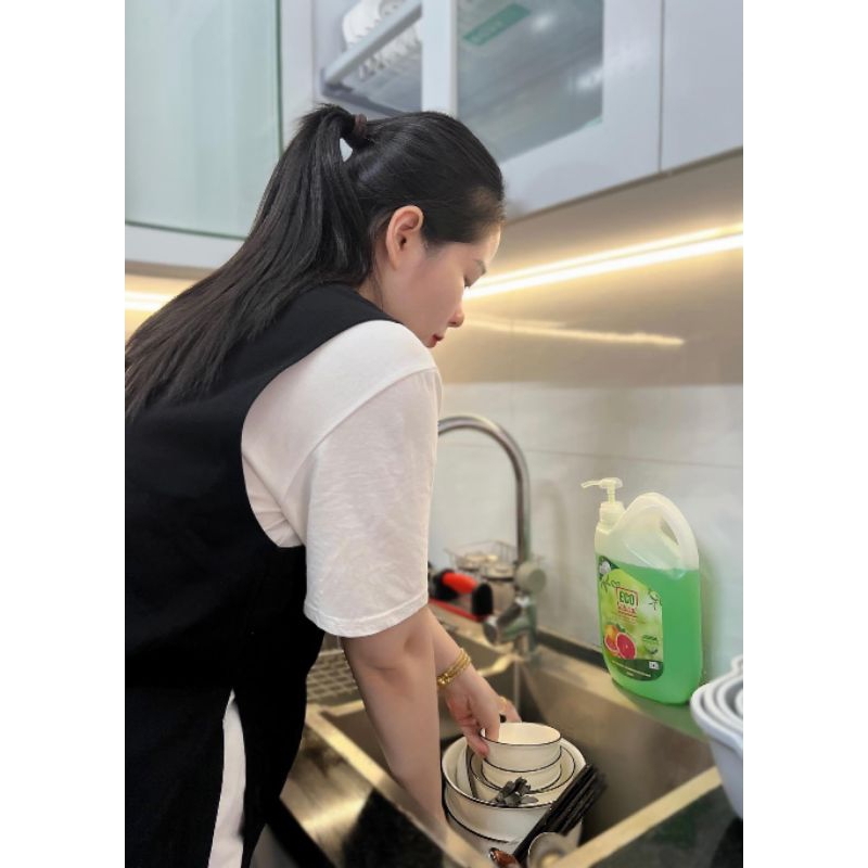 0Miếng cọ rửa chén bát xanh vàng tiện dụng - Miếng bọt biển cọ rửa xoong nồi
