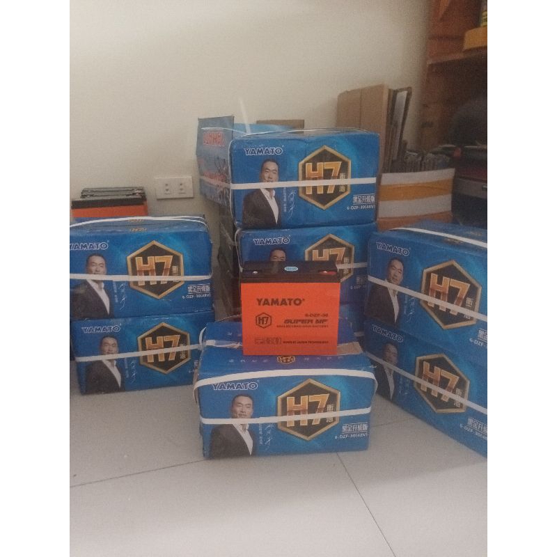 Bộ 4, 5 Bình Ắc Quy Xe Máy Điện YAMATO h7, empire pro Nặng 7kg Dòng Cao Cấp, Ắc Quy Loa Kéo, Acquy Năng Lượng Mặt Trời