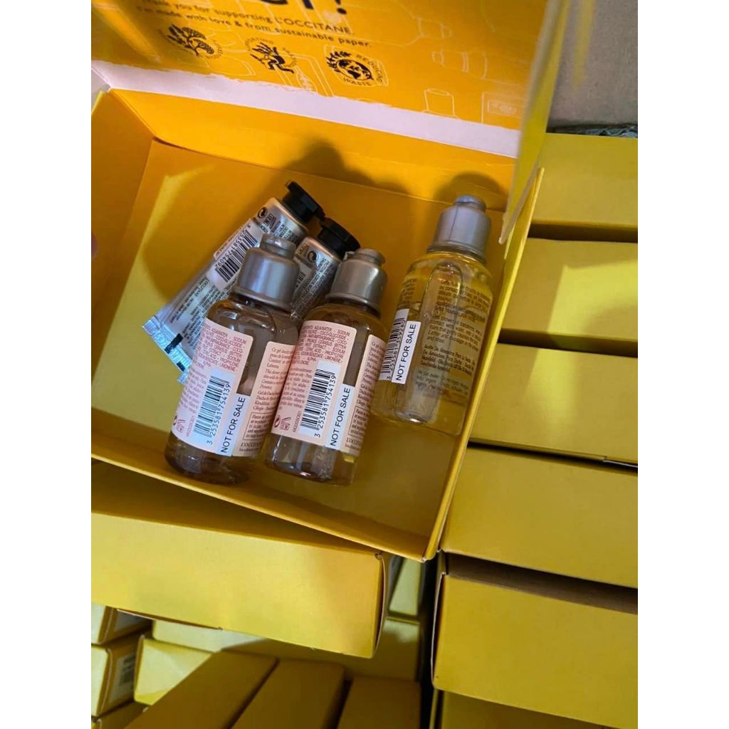 Set Sữa Tắm Kem Tay L'occitane Mini