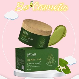 Mặt Nạ Diếp Cá MEEA ORGANIC, Mask Diếp Cá Tái Sinh Dưỡng Trắng Da Mờ Thâm Se Khít Lỗ Chân Lông - BƠ SHOP