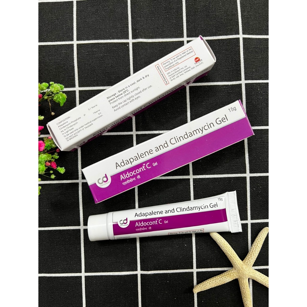 Kem Aldocont C giảm mụn