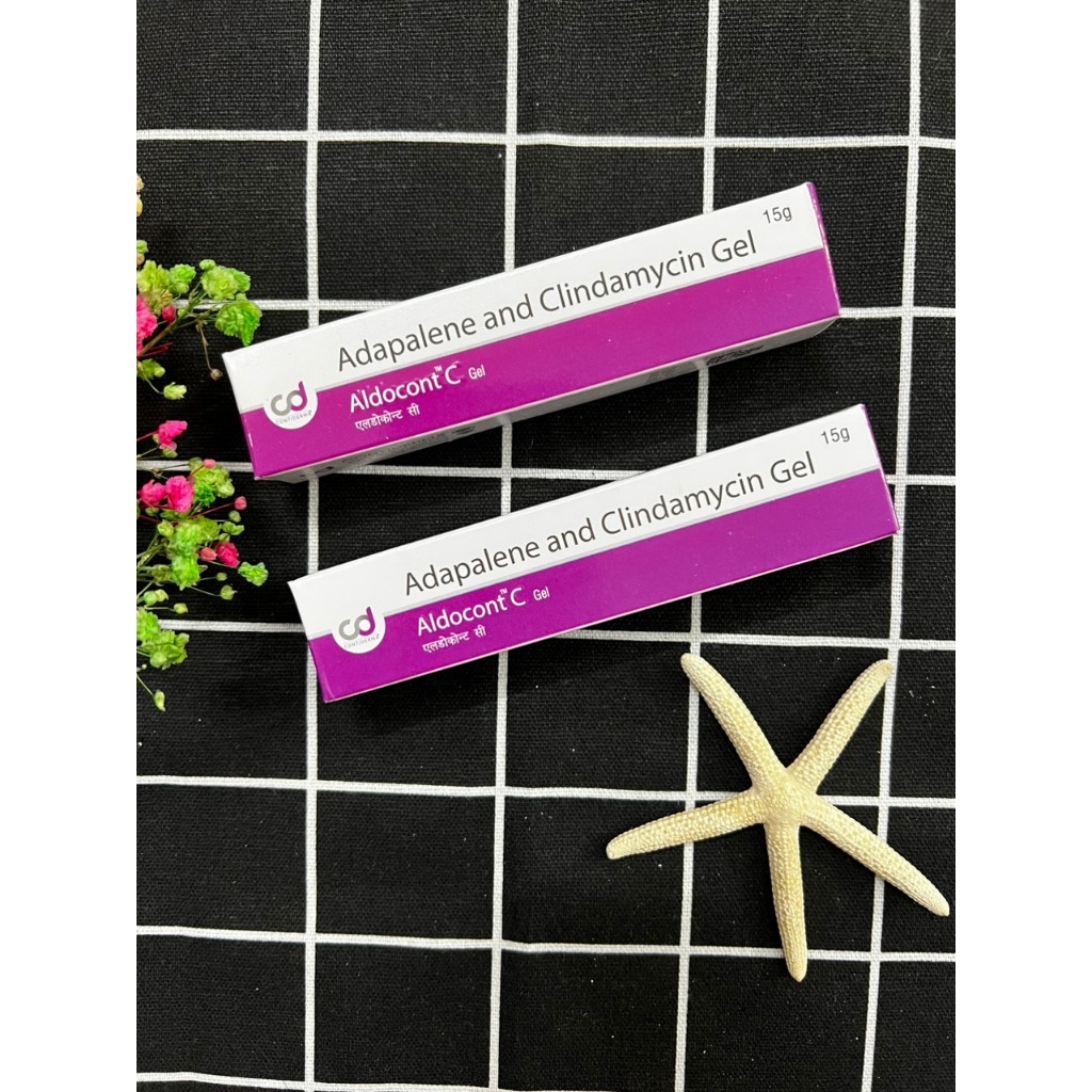 Kem Aldocont C giảm mụn