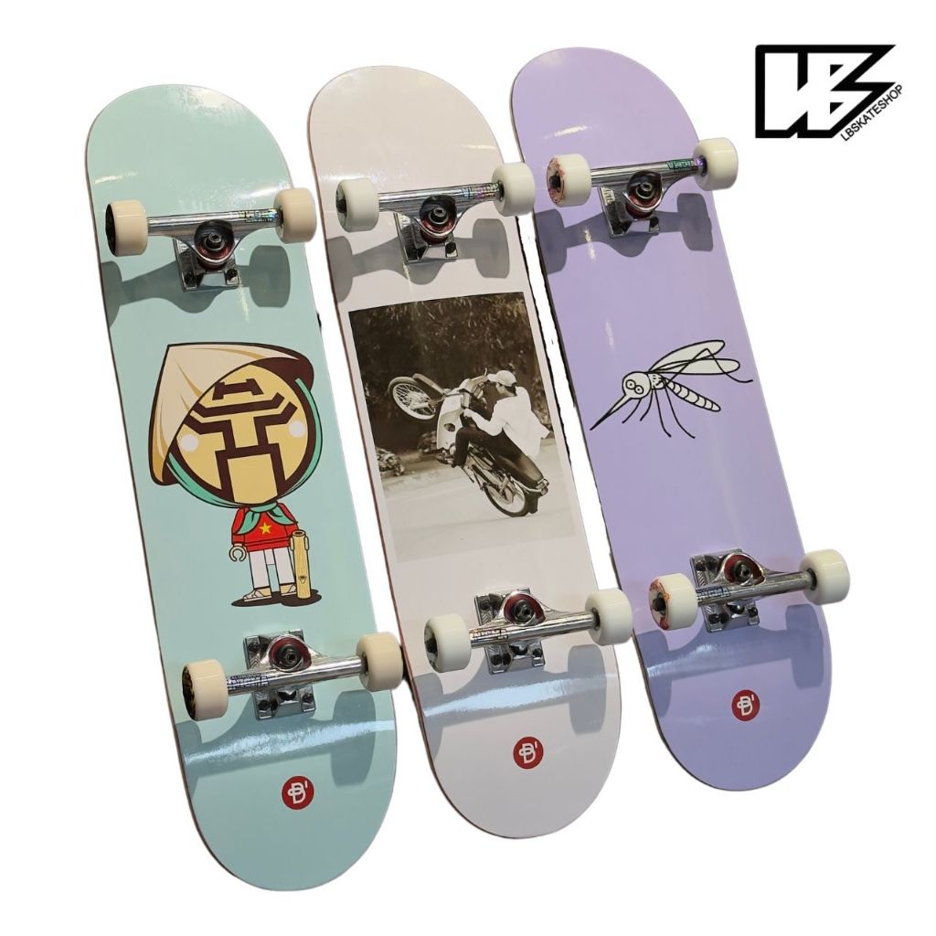 Ván trượt bộ skateboard Bélier - 8.0 - 8.25 Inch - Chính hãng, cao cấp, chuyên nghiệp