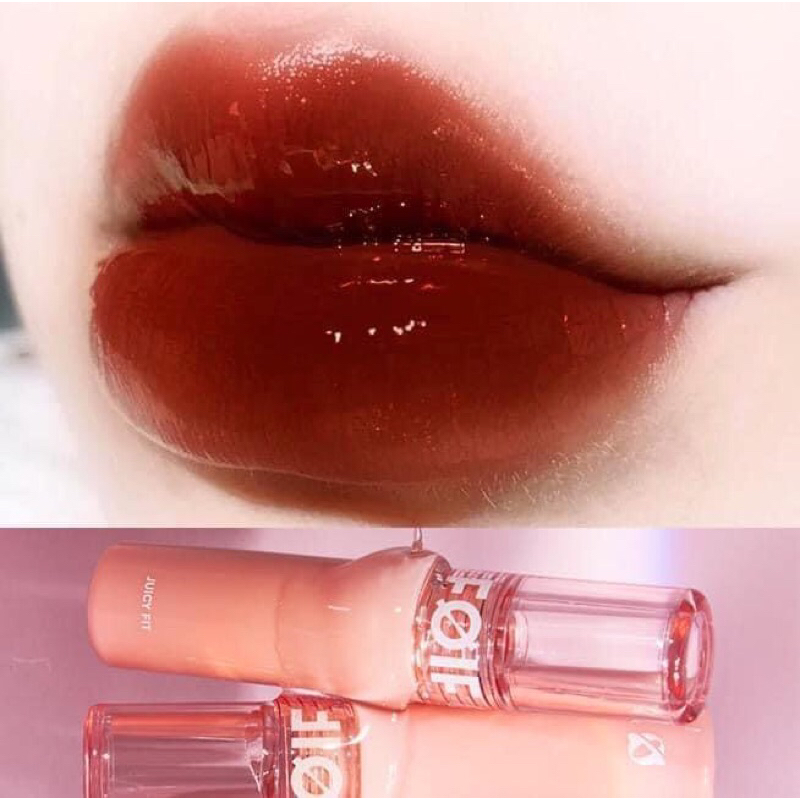 Son Tint Bóng Thuần Chay, Căng Mọng, Bền Màu FOIF Juicy Fit Tint 3g🥰