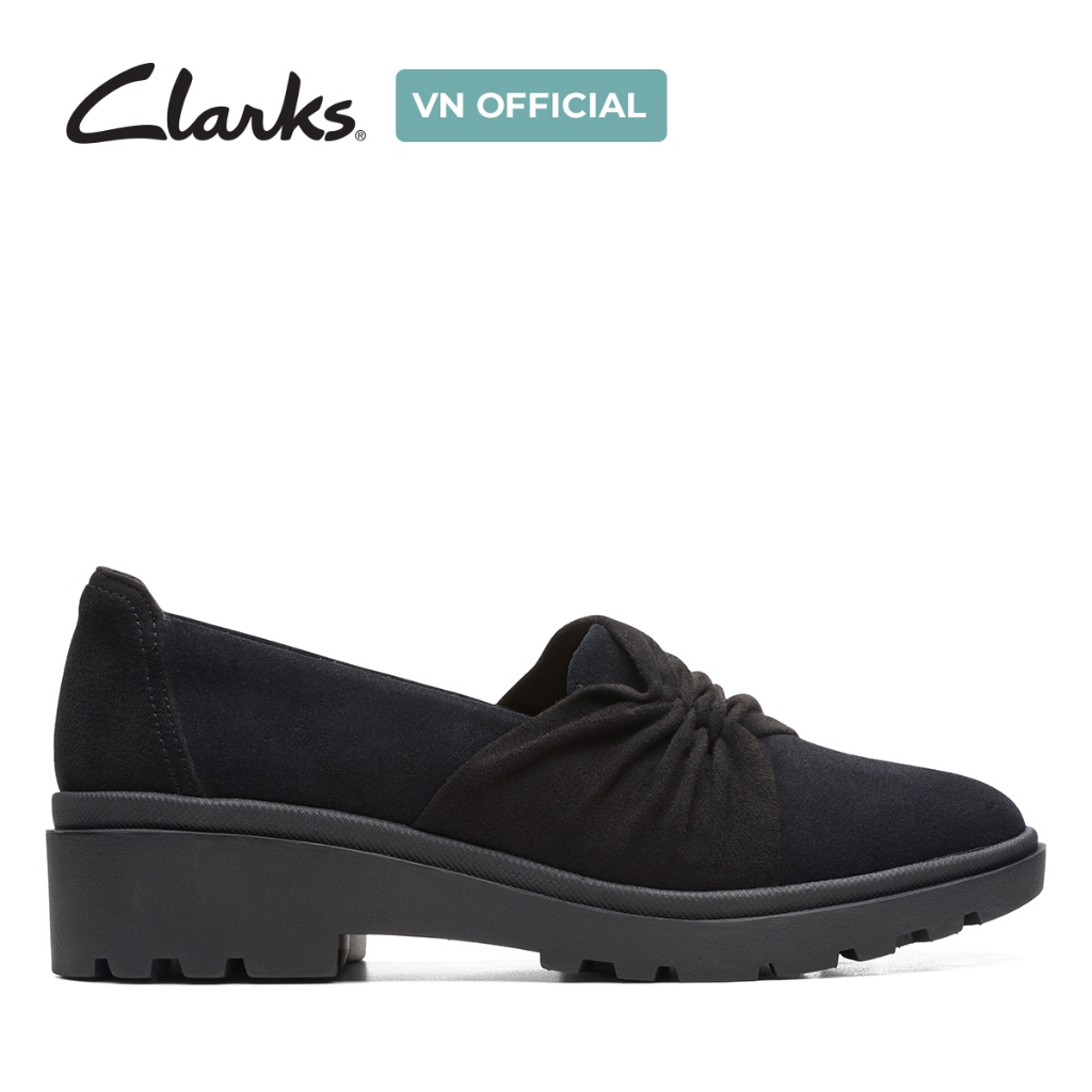 Giày Lười Da Lộn Nữ Clarks - Calla Style