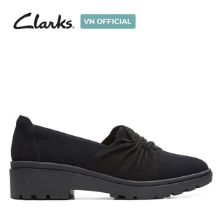 Giày lười da lộn nữ clarks - calla style