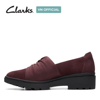 Giày Lười Da Lộn Nữ Clarks - Calla Style