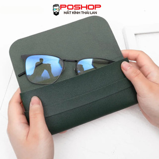 Bao da Hộp đựng kính mắt Poshop - Giao Màu ngẫu nhiên