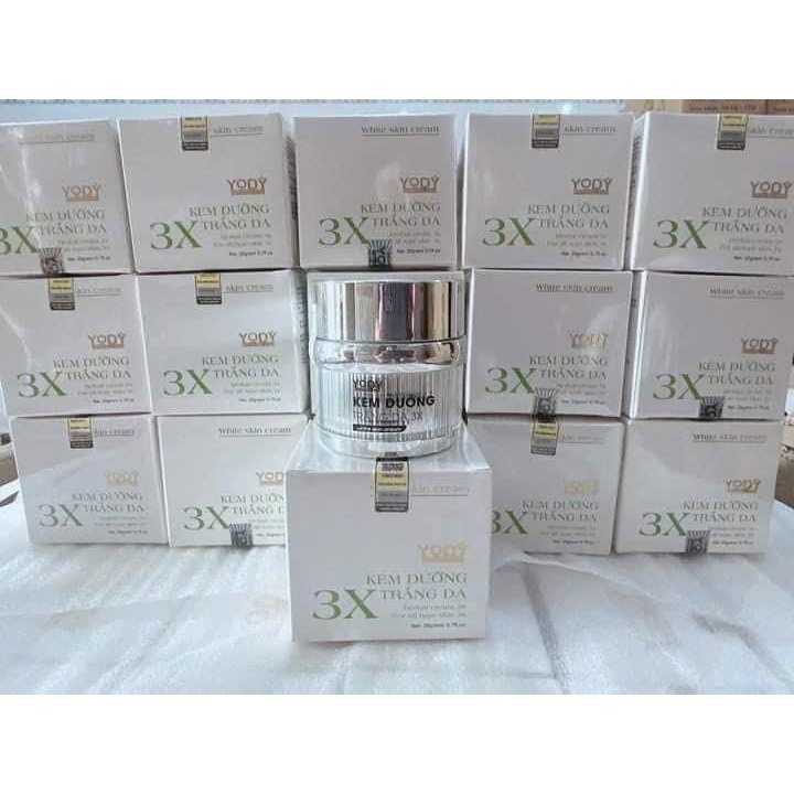 KEM FACE 3X HERBAL CREAM YODY WHITE PHƯƠNG ANH DƯỠNG TRẮNG DA