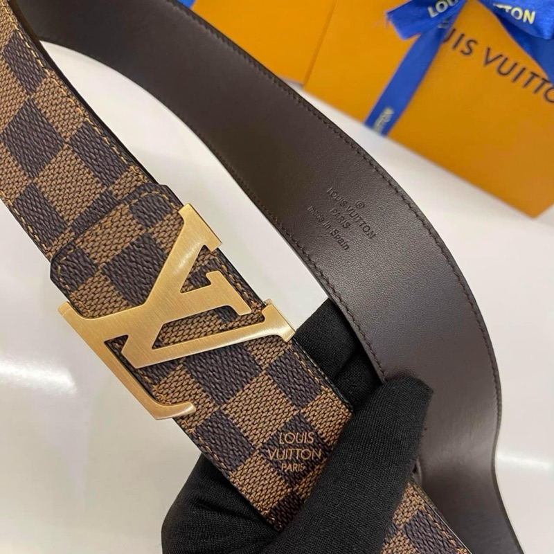 Thắt lưng nam hàng hiệu Lv VIP 1/1 Likeauth Fullbox