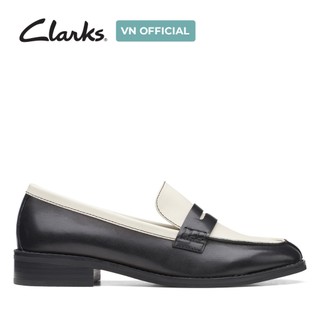Giày lười da nữ clarks - ria edge