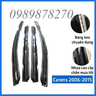 Bộ vè che mưa đen Hàn Quốc xe Kia Carens các đời 2006 đến 2015