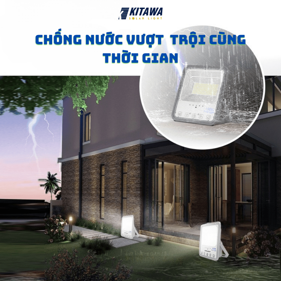 DP11200 Đèn Pha Năng Lượng Mặt Trời Kitawa 200W