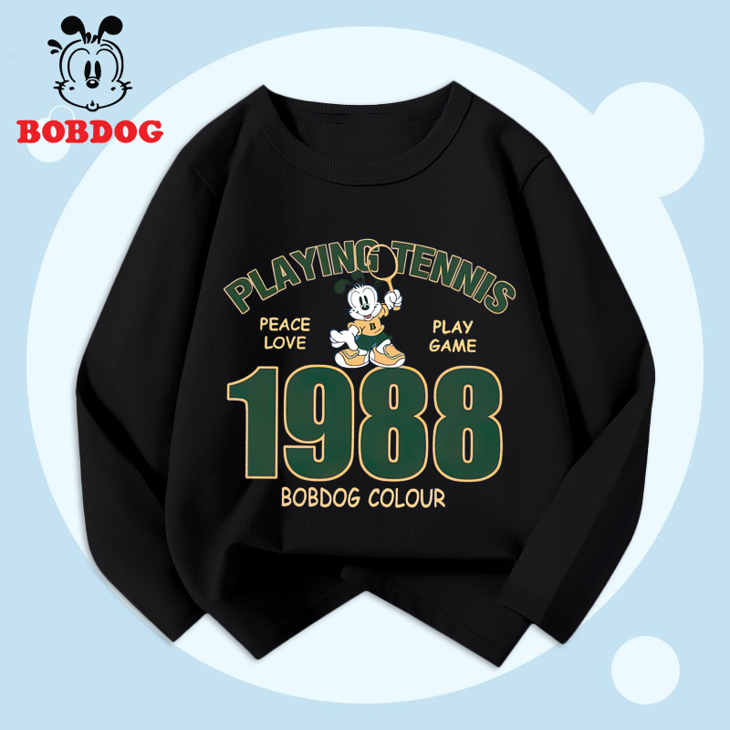 Áo thun bé trai BOBDOG, áo thun cotton in hình nghộ nghĩnh cho bé