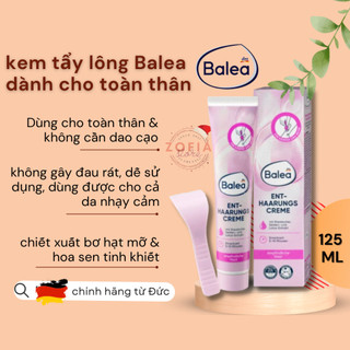 [Che tên] Kem tẩy lông Balea Đức