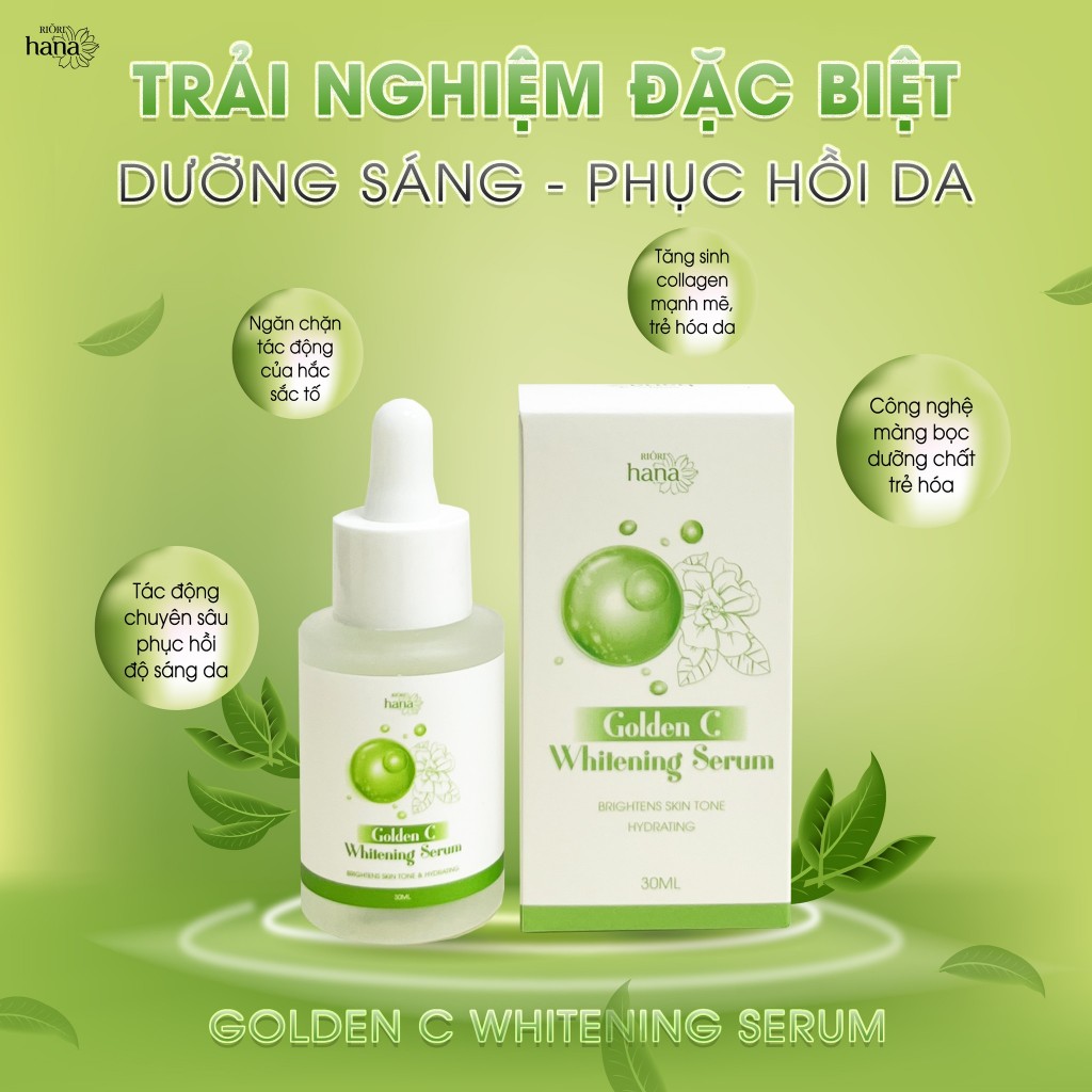 Serum Dưỡng Da Trắng Sáng Ngừa Lão Hóa RIORI HANA - WHITENING SERUM