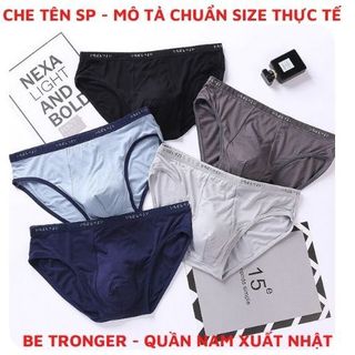 [Siêu Mát] Quần Lót Nam Muji Xuất Nhật Chuẩn Loại 1 - Sịp Nam Tam Giác Cotton Siêu Mịn Mát, Co Giãn 4 Chiều Thoải Mái