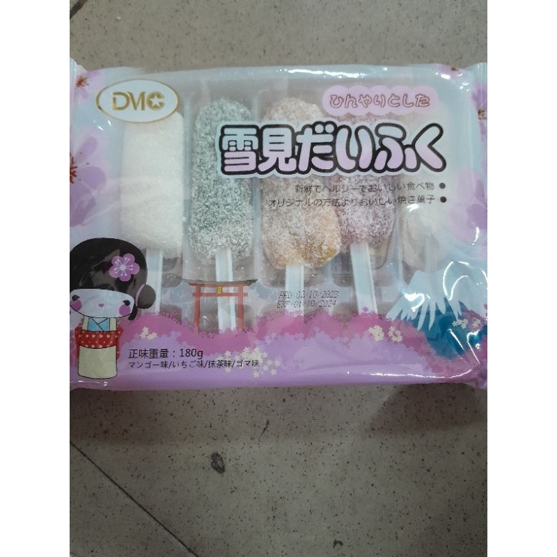 BÁNH MOCHI QUE TRÁI CÂY GÓI 180GR